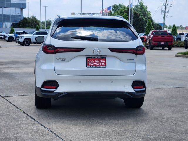 2025 Mazda CX-70 PHEV Premium Plus White at DeMontrond Mazda