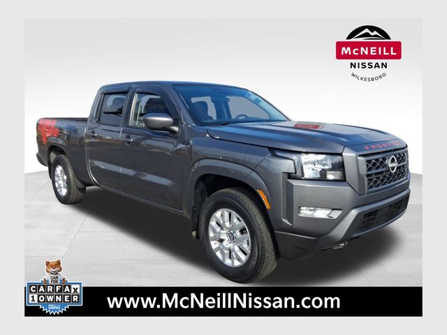 Gray (Gun Metallic) 2023 Nissan Frontier SV Crew Cab LB 4WD Pickup Truck Four-Wheel Drive 9-Speed Automatic