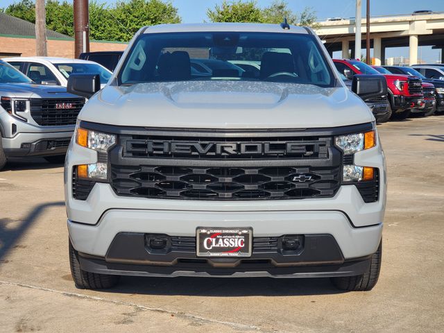 2024 Chevrolet Silverado 1500 Custom Gray at Classic Elite Chevrolet Sugar Land