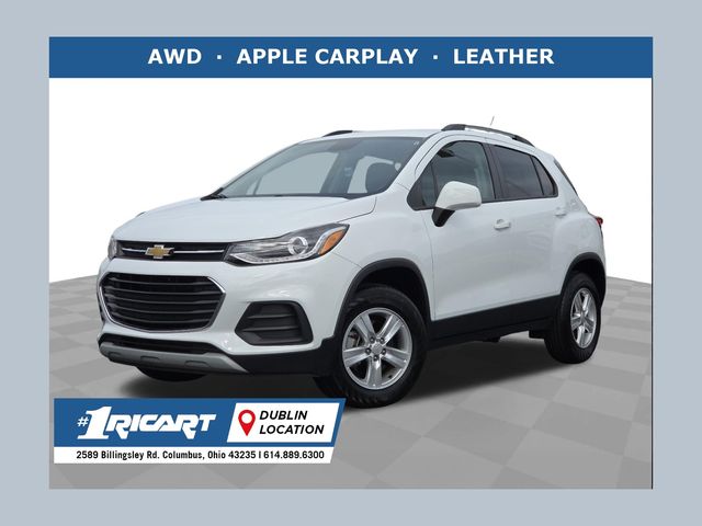 Summit White 2022 Chevrolet Trax LT AWD SUV / Crossover All-Wheel Drive 6-Speed Automatic