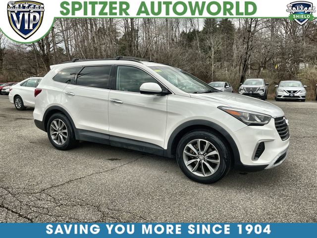 Monaco White 2017 Hyundai Santa Fe SE FWD SUV / Crossover Front-Wheel Drive 6-Speed Automatic