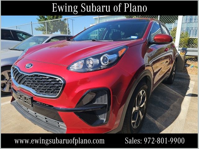 Hyper Red 2022 Kia Sportage SUV / Crossover Front-Wheel Drive 6-Speed Automatic Overdrive