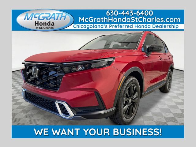 RADIANT RED METALLIC II 2026 Honda CR-V Hybrid SUV / Crossover All-Wheel Drive Continuously Variable Transmission