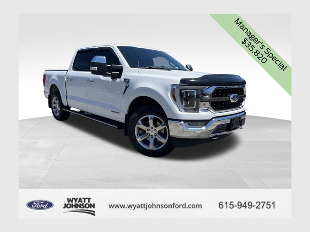 Oxford White 2021 Ford F-150 Pickup Truck Four-Wheel Drive Automatic