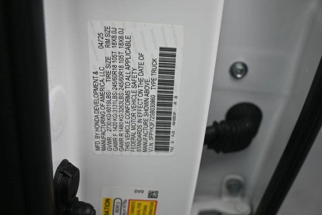 Used 2025 Honda Ridgeline Truck