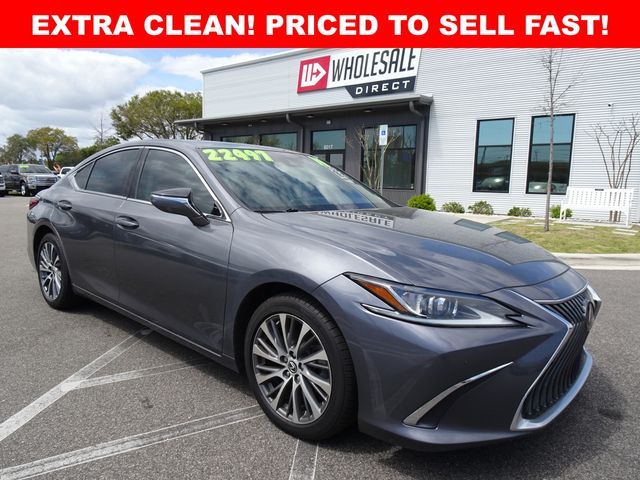 Gray 2019 Lexus ES 350 FWD Sedan Front-Wheel Drive 8-Speed Automatic