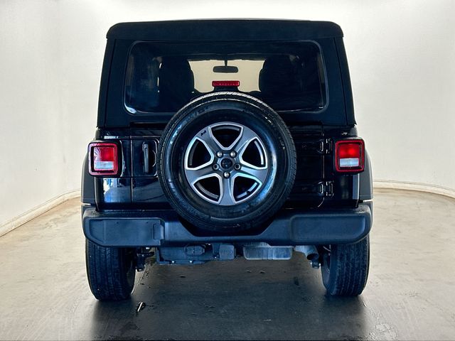 2020 Jeep Wrangler Unlimited Sport S Black at Klick Lewis Buick Chevrolet