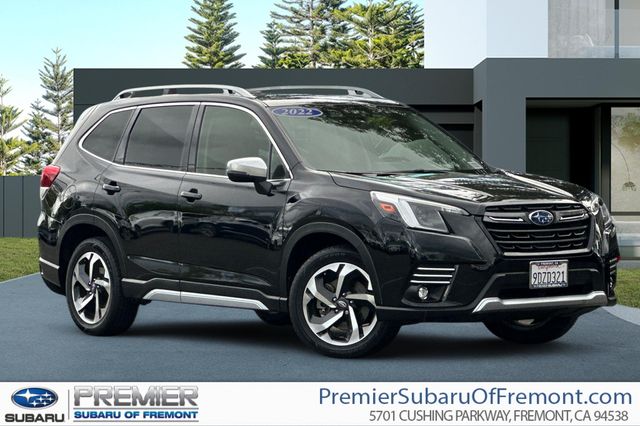 Crystal Black Silica 2022 Subaru Forester Touring Crossover AWD SUV / Crossover All-Wheel Drive Continuously Variable Transmission