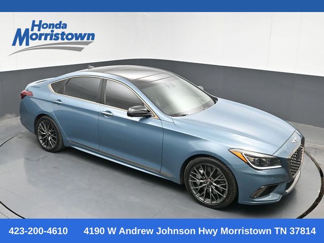 Polar Ice 2018 Genesis G80 3.3T Sport Sedan Rear-Wheel Drive 8-Speed Automatic