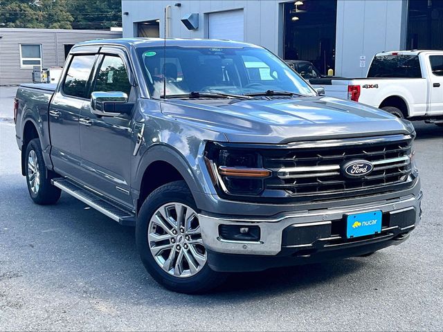Gray Metallic 2024 Ford F-150 Pickup Truck Four-Wheel Drive Automatic