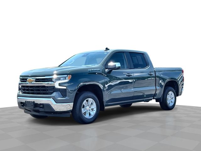 Cypress Gray 2025 Chevrolet Silverado 1500 Pickup Truck Four-Wheel Drive Automatic