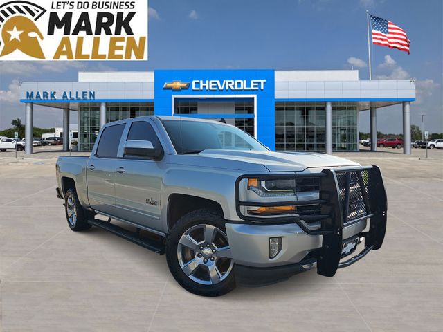 Silver Ice Metallic 2018 Chevrolet Silverado 1500 Pickup Truck Four-Wheel Drive 6-Speed Automatic Overdrive