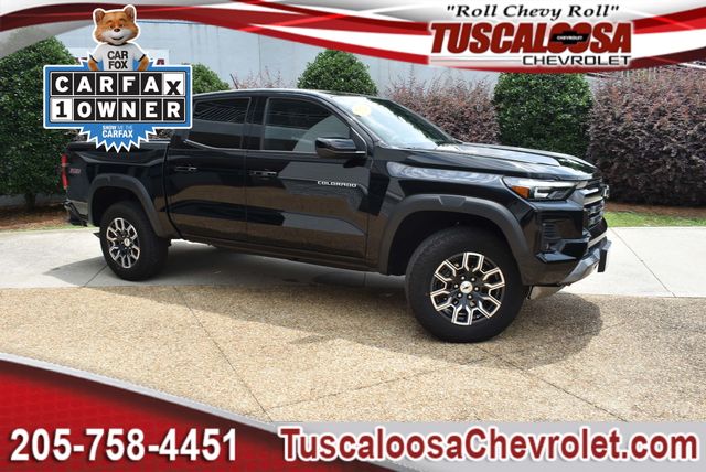 Black 2024 Chevrolet Colorado Pickup Truck Four-Wheel Drive 8-Speed Automatic