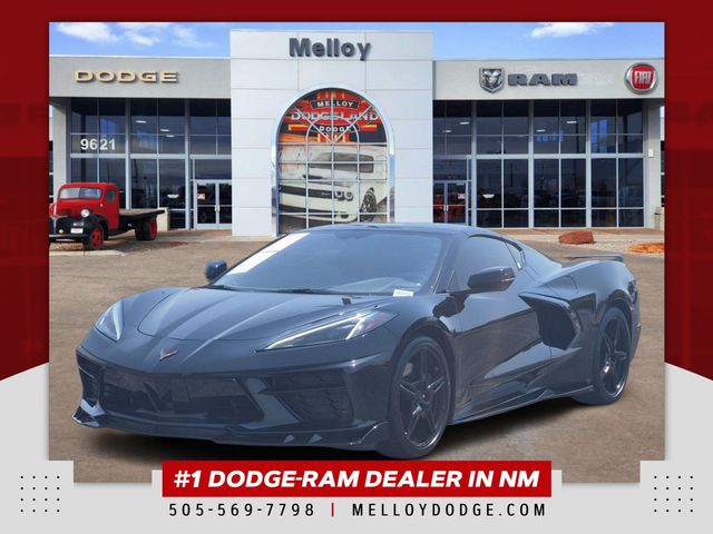 Black 2022 Chevrolet Corvette Coupe Rear-Wheel Drive 8-Speed Dual Clutch