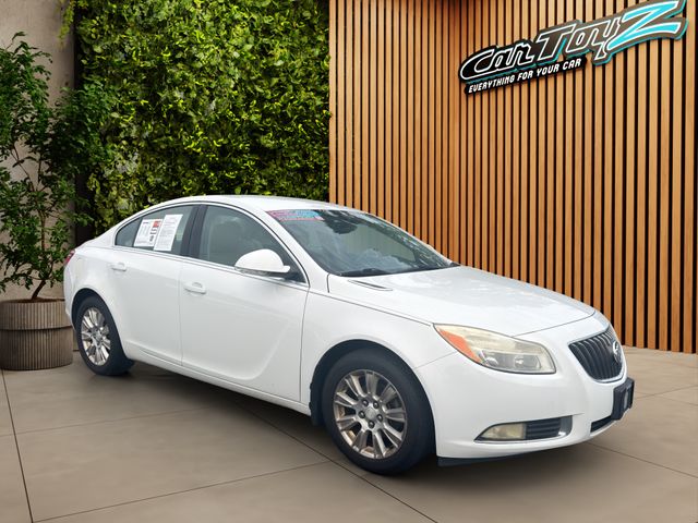 Summit White 2012 Buick Regal Sedan Front-Wheel Drive 6-Speed Automatic