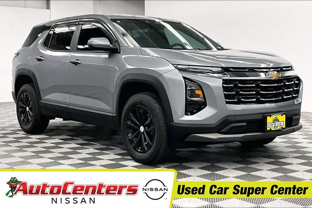Sterling Gray Metallic 2025 Chevrolet Equinox SUV / Crossover Front-Wheel Drive Continuously Variable Transmission