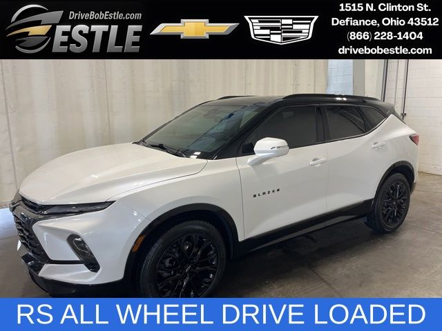 White (Iridescent Pearl Tricoat) 2024 Chevrolet Blazer RS AWD SUV / Crossover All-Wheel Drive 9-Speed Automatic Overdrive