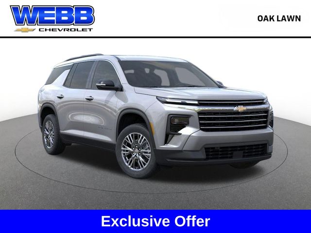 Sterling Gray Metallic 2026 Chevrolet Traverse SUV / Crossover Front-Wheel Drive 8-Speed Automatic