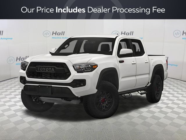 Super White 2017 Toyota Tacoma Pickup Truck Four-Wheel Drive 6-Speed Automatic