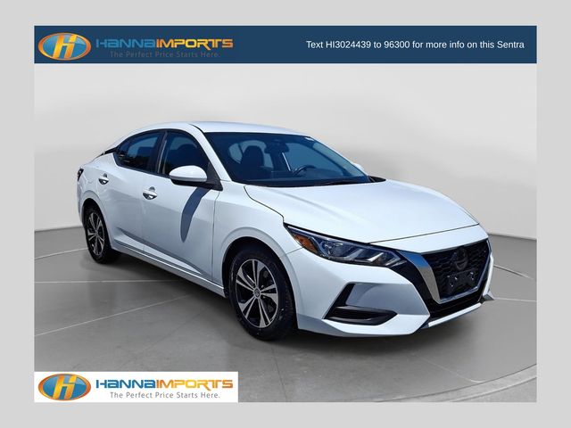White (Fresh Powder) 2023 Nissan Sentra Sedan Front-Wheel Drive Continuously Variable Transmission