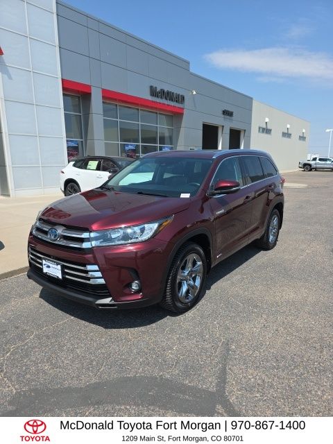 Ooh La La Rouge Mica 2019 Toyota Highlander Hybrid SUV / Crossover All-Wheel Drive Continuously Variable Transmission