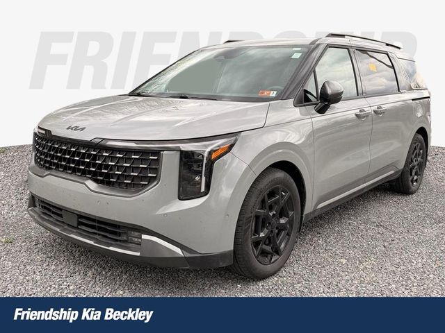 Ceramic Silver 2025 Kia Carnival SX FWD Minivan Front-Wheel Drive 8-Speed Automatic