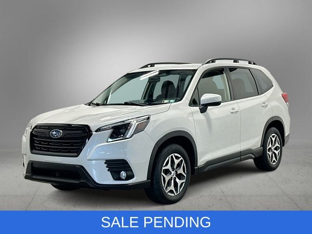 2023 Subaru Forester Premium White at Subaru and VW of Moon Township