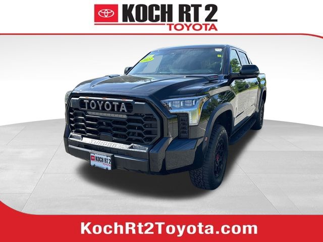 Midnight Black Metallic 2025 Toyota Tundra Hybrid Pickup Truck Four-Wheel Drive Automatic