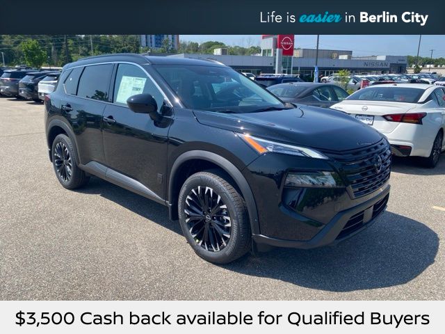 Super Black 2026 Nissan Rogue SUV / Crossover All-Wheel Drive Continuously Variable Transmission
