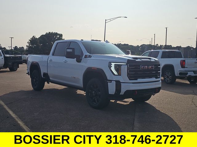 Summit White 2025 GMC Sierra 2500HD Pickup Truck Four-Wheel Drive Automatic