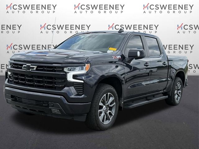 Dark Ash Metallic 2023 Chevrolet Silverado 1500 Pickup Truck Four-Wheel Drive Automatic