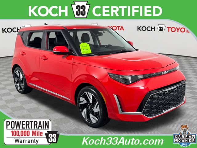 Inferno Red 2023 Kia Soul SUV / Crossover Front-Wheel Drive Continuously Variable Transmission