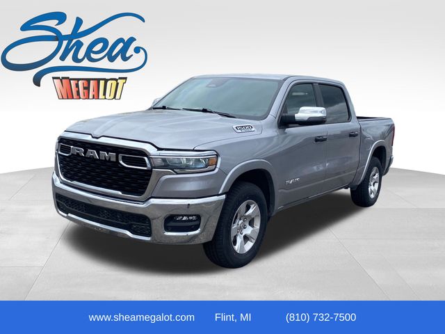 Billet Silver Metallic Clearcoat 2025 RAM 1500 Pickup Truck Four-Wheel Drive 8-Speed Automatic