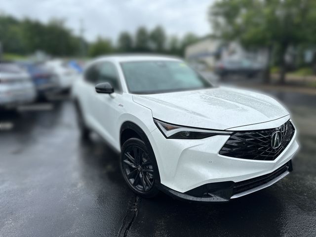 2026 Acura ADX A-Spec Advance Package Silver at Spitzer Acura