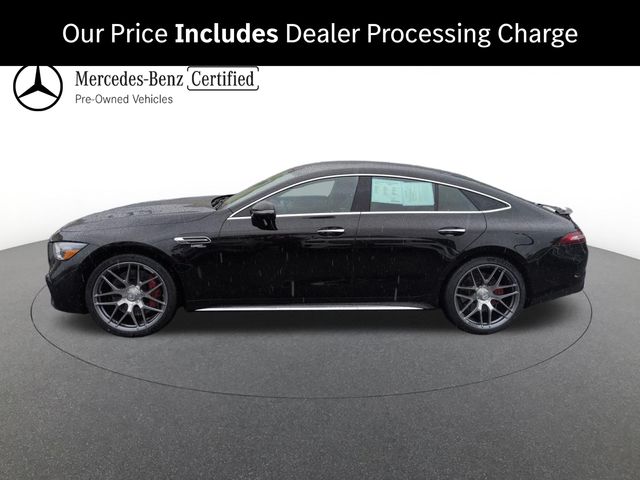 Obsidian Black 2024 Mercedes-Benz AMG GT Coupe All-Wheel Drive 9-Speed Automatic