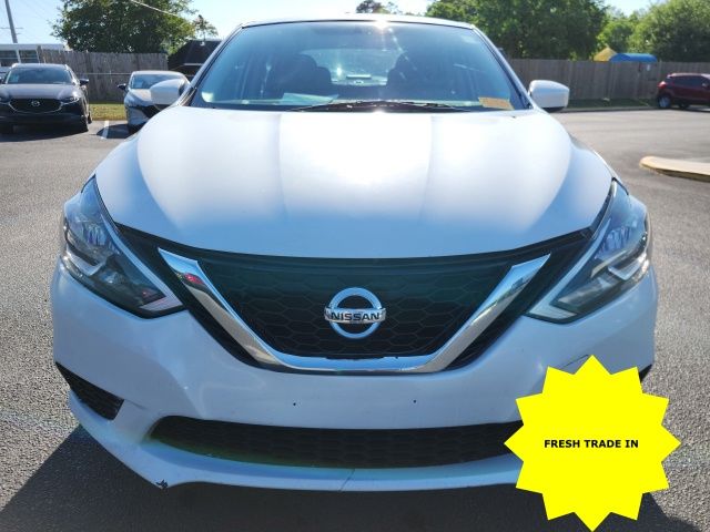 2017 Nissan Sentra SV White at Coastal Chevrolet Cadillac