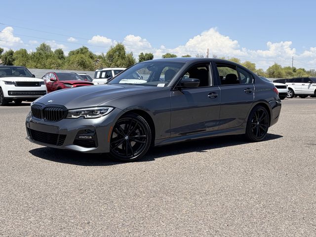 Mineral Gray Metallic 2021 BMW 3 Series Sedan Rear-Wheel Drive 8-Speed Automatic