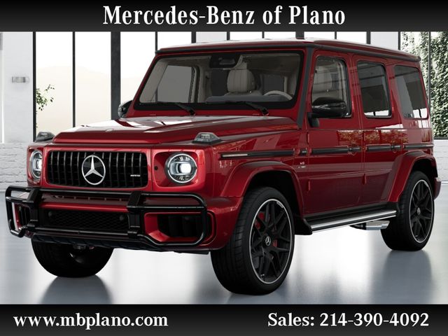 MANUFAKTUR Cardinal Red Metallic 2026 Mercedes-Benz G-Class AMG G 63 4MATIC SUV / Crossover All-Wheel Drive 9-Speed Automatic