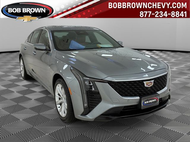 Argent Silver Metallic 2025 Cadillac CT5 Premium Luxury AWD Sedan All-Wheel Drive Automatic