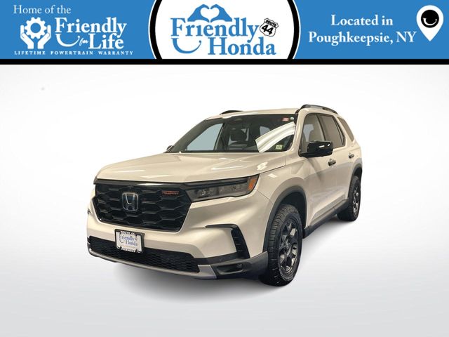 White 2025 Honda Pilot SUV / Crossover All-Wheel Drive Automatic