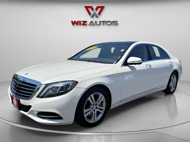 Diamond Silver Metallic 2017 Mercedes-Benz S-Class Sedan All-Wheel Drive 9-Speed Automatic