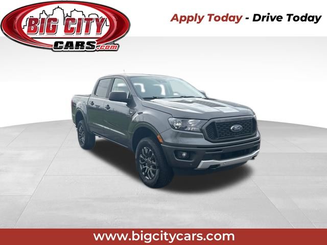 Gray (Magnetic) 2019 Ford Ranger XLT SuperCrew 4WD Pickup Truck Four-Wheel Drive Automatic