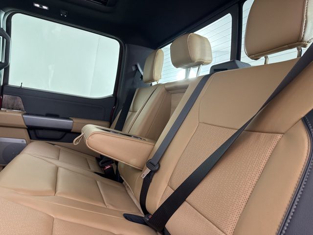 2025 Ruby Red Metallic Tinted Clearcoat Ford Super Duty F-350 SRW Lariat 4X4 Truck