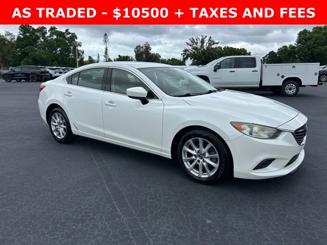Snowflake White Pearl 2017 Mazda MAZDA6 Sport Sedan FWD Sedan Front-Wheel Drive 6-Speed Automatic