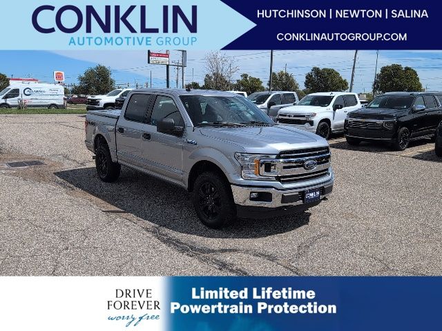 Silver Metallic 2020 Ford F-150 Pickup Truck Four-Wheel Drive Automatic
