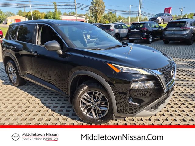 Super Black 2023 Nissan Rogue SUV / Crossover All-Wheel Drive Continuously Variable Transmission