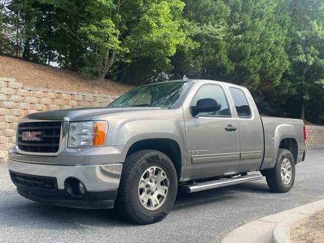 Steel Gray Metallic 2008 GMC Sierra 1500 Pickup Truck 4X2 4-Speed Automatic Overdrive