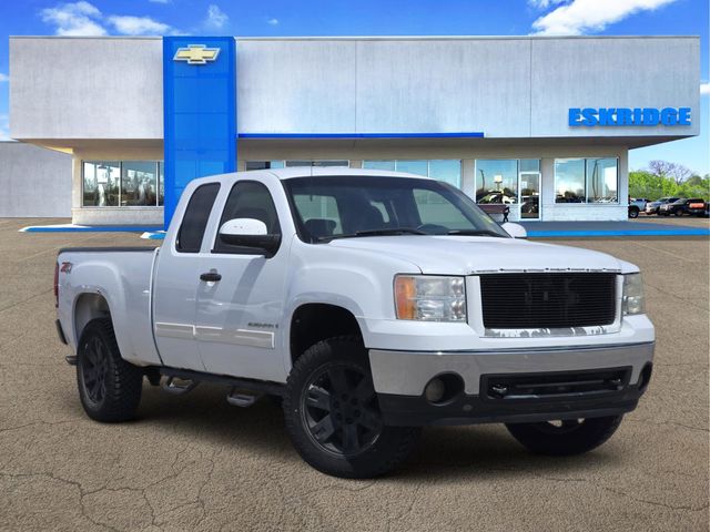 Summit White 2008 GMC Sierra 1500 SLE1 Ext. Cab SB 4WD Pickup Truck Four-Wheel Drive Automatic