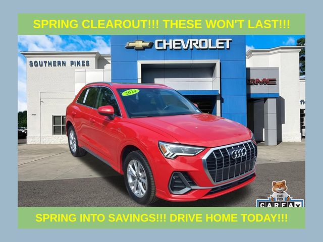Red 2024 Audi Q3 quattro Premium S Line 45 TFSI SUV / Crossover All-Wheel Drive 8-Speed Automatic