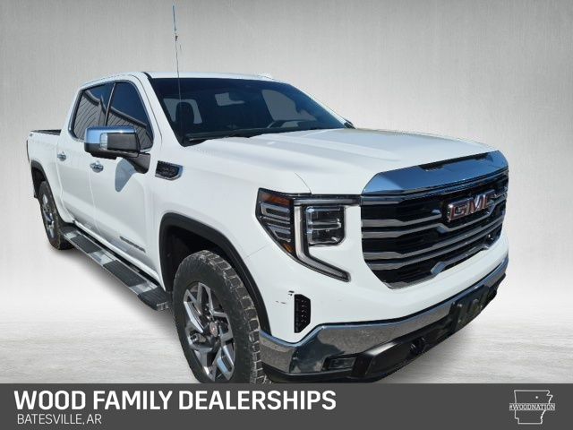 Summit White 2024 GMC Sierra 1500 Pickup Truck Four-Wheel Drive Automatic